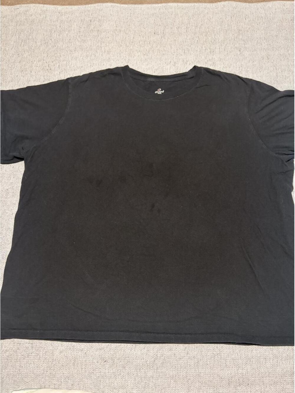 Black Champion Blank T-Shirt - 2XL - 0402